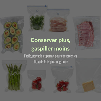 Sacs réutilisables pour machine sous vide