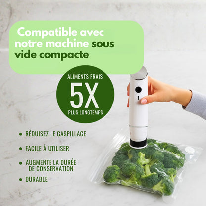 Sacs réutilisables pour machine sous vide