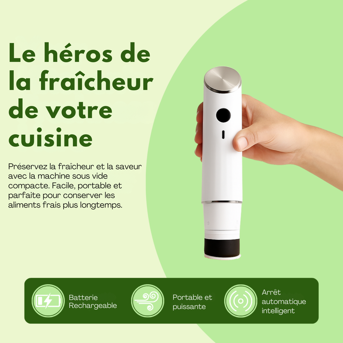 Le Sous-Vide Portatif – Maison Fraîcheur